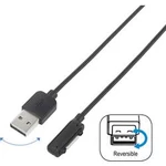 Kabel pro mobilní telefon Renkforce RF-3833970 [1x USB 2.0 zástrčka A - 1x Sony Xperia magnetická přípojka ], 0.75 m