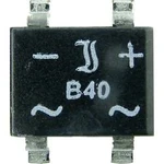 SMD můstkový usměrňovač Diotec DF 04 S (B250S), U(RRM) 600 V, U(FM) 250 V, 1 A