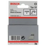 Sponky do sponkovačky z plochého drátu, typ 52 - 12,3 x 1,25 x 8 mm 1000 ks Bosch Accessories 2609200205 rozměry (d x š) 8 mm x 12.3 mm