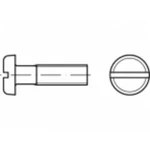 Šrouby s plochou hlavou TOOLCRAFT TO-5360628, N/A, M6, 45 mm, nerezová ocel, 100 ks