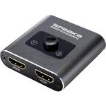 HDMI přepínač SpeaKa Professional SP-BDS-120 SP-9261376, 1 + 2 porty