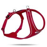 CURLI Postroj pre psy Belka Comfort Red M, 20-30 kg