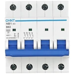 Chint 179730 NB1-63 4P B20 6kA DB elektrický istič    4-pólové 20 A  240 V, 415 V