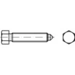 Šesťhranné skrutky TOOLCRAFT 109068 M16 DIN 564 80 mm oceľ 10 ks