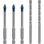 Bosch Accessories EXPERT HEX-9 HardCeramic 2608900596  sada vrtákov do obkladu 5-dielna 6 mm  šesťhranný záhlbník 5 ks