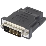 Renkforce RF-4212228 HDMI / DVI adaptér [1x HDMI zásuvka - 1x DVI zástrčka 24+1-pólová] čierna