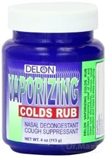 DELON VAPORIZING COLDS RUB