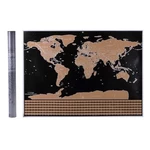 Scratch Off World Map Interactive Vacation Poster World Travel Maps For Home Office Decoration