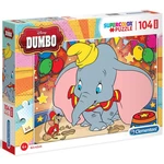 Clementoni - Puzzle Maxi 104 Dumbo