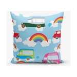 Obliečka na vankúš s prímesou bavlny Minimalist Cushion Covers Rainbow, 45 × 45 cm