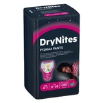 HUGGIES DRY NITES nohavičky abs. 4 - 7 rokov / M / girls / 17 - 30 kg / 10 ks