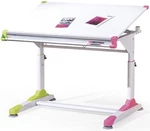HALMAR Dětský rostoucí psací stůl Collorido zelený/ růžový