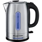 Rýchlovarná kanvica RUSSELL HOBBS 26300-70 Quiet strieborná rýchlovarná kanvica • príkon 2 400 W • objem 1,7 l • zdokonalený lievik • plne otočná zákl