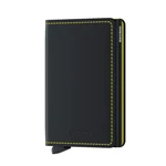 Secrid Slimwallet Matte - Black & Yellow