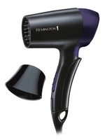 Fén na vlasy Remington Travel Dryer 1400 W - černý-fialový (D2400) + dárek zdarma