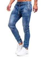 Blugi joggers bleumarin Bolf KA1860