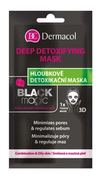 Dermacol Textilná detoxikačná maska Black Magic