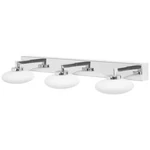 LED koupelnové světlo na stěnu LEDVANCE BATHROOM DECORATIVE CEILING AND WALL WITH WIFI TECHNOLOGY 4058075574076, 18 W, N/A, stříbrná