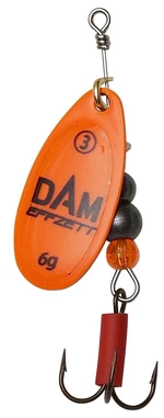 Dam třpytka effzett fluo spinner orange - velikost 4 hmotnost 10 g