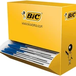 BIC jednorázové guličkové pero Cristal modrá 0.4 mm Dokumentný: áno 100 ks 100 ks 942910