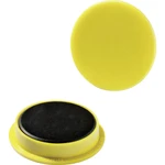 Durable magnet 475404 (Ø) 37 mm guľatý žltá 1 sada 475404