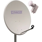 Schwaiger SPI993011 satelit bez prijímača Počet účastníkov: 2 80 cm