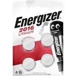 Energizer CR2016 gombíková batéria  CR 2016 lítiová 90 mAh 3 V 4 ks