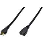 Digitus HDMI predlžovací kábel #####HDMI-A Stecker, #####HDMI-A Buchse 2.00 m čierna AK-330201-020-S high speed HDMI s e