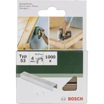 Sponka typ 53 typ 53; L = 4,0 mm 1000 ks Bosch Accessories 2609255857 Rozmery (d x š) 4 mm x 11.4 mm