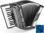 Weltmeister Perle 26/48/II/3 Acordeon cu clape Blue