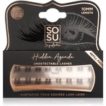 SOSU Cosmetics Hidden Agenda Undetectable Lashes trsové nalepovacie mihalnice bez uzlíka 10 mm