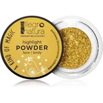 Allegro Natura A Kind of Magic rozjasňujúci púder na tvár a oči Starry Gold 1,5 g