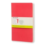 Červený zápisník Moleskine Volant, 96 strán