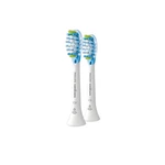 Náhradné hlavice Philips Sonicare Premium Plaque Control HX9042/17 biele náhradná zubná hlavica • 2 ks v balení • Premium Plague Control proti zubnému