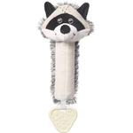 BabyOno Squeaky Toy with Teether pískací hračka s kousátkem Racoon Rocky 1 ks