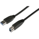 Digitus #####USB-Kabel #####USB 3.2 Gen1 (USB 3.0 / USB 3.1 Gen1) #####USB-A Stecker, #####USB-B Stecker 1.80 m čierna g