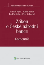 Zákon o České národní bance - Tomáš Rýdl, Josef Barák, Luděk Saňa