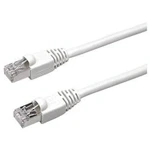 Síťový kabel RJ45 Bachmann 940.052, CAT 5e, S/FTP, 3.00 m, šedá