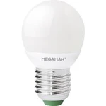 LED žárovka Megaman MM21123 230 V, E27, 5.5 W = 40 W, teplá bílá, A+ (A++ - E), kapkovitý tvar, stmívatelná, 1 ks