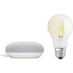 Startovací sada osvětlení LEDVANCE Smart+ Google Mini Bundle chalk Classic A60 FIL DIM E27 BT, 7 W, N/A