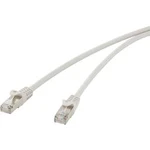 Síťový kabel RJ45 Renkforce RF-4724280, CAT 5e, F/UTP, 10.00 m, šedá