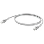 Síťový kabel RJ45 Weidmüller 1165940100, CAT 6A, S/FTP, 10.00 m, šedá