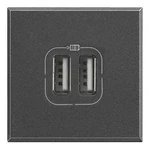 Legrand USB zásuvka Axolute antracitová HS4285C2