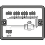 Rozvodný box WAGO 20 A, 250 V, černá, 1 ks