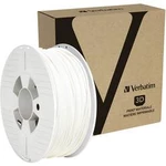 Vlákno pro 3D tiskárny Verbatim 55058, PETG plast, 2.85 mm, 1 kg, bílá