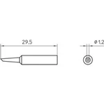 Pájecí hrot Weller XNT 4, 1,2 mm