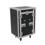 Case (kufr) Roadinger TD-3 32000208, (d x š x v) 560 x 725 x 1215 mm, černá, stříbrná