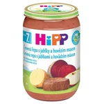 HiPP BIO Červená řepa s jablky a hovězím masem 220 g