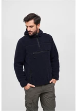 Teddyfleece Worker Pullover Jacket Dark Blue