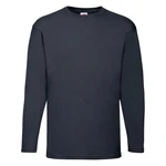 Navy Value Men's Long Sleeve T-shirt Fruit of the Loom